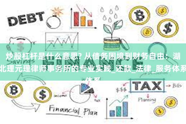 炒股杠杆是什么意思? 从债务困境到财务自由：湖北理元理律师事务所的专业实践_还款_法律_服务体系
