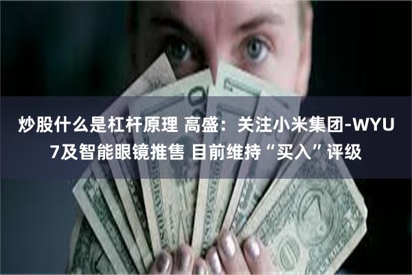 炒股什么是杠杆原理 高盛：关注小米集团-WYU7及智能眼镜推售 目前维持“买入”评级