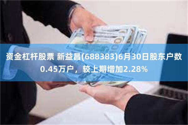 资金杠杆股票 新益昌(688383)6月30日股东户数0.45万户，较上期增加2.28%