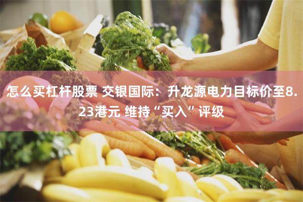 怎么买杠杆股票 交银国际：升龙源电力目标价至8.23港元 维持“买入”评级