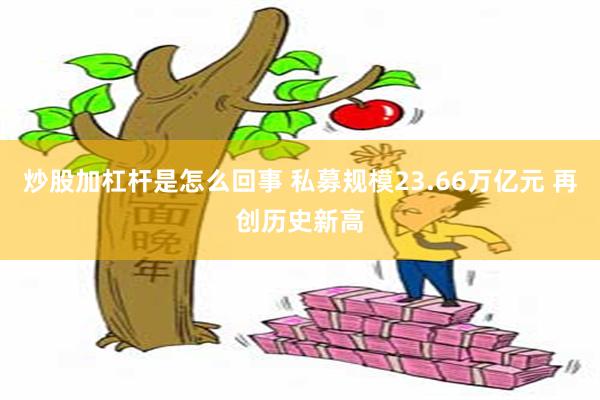 炒股加杠杆是怎么回事 私募规模23.66万亿元 再创历史新高