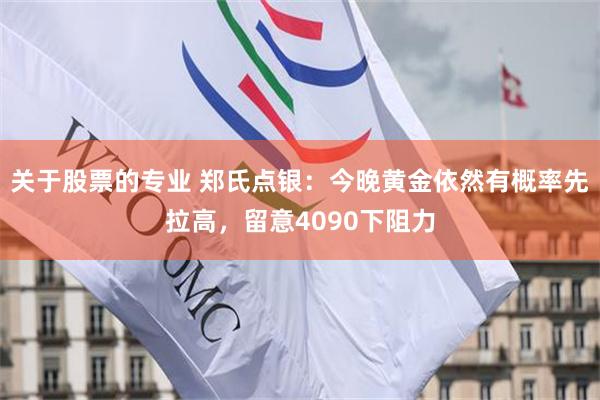 关于股票的专业 郑氏点银：今晚黄金依然有概率先拉高，留意4090下阻力