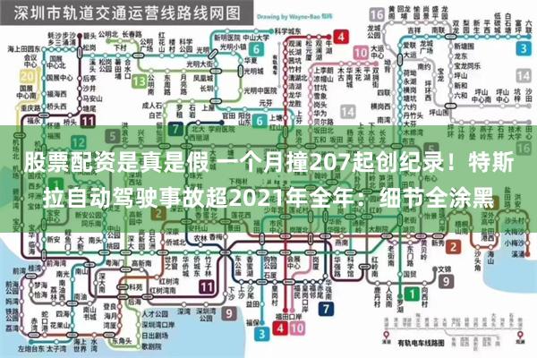 股票配资是真是假 一个月撞207起创纪录！特斯拉自动驾驶事故超2021年全年：细节全涂黑