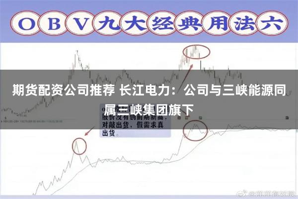 期货配资公司推荐 长江电力：公司与三峡能源同属三峡集团旗下