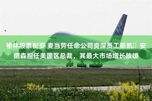 榆林股票配资 麦当劳任命公司资深员工斯凯・安德森担任美国区总裁，其最大市场增长放缓