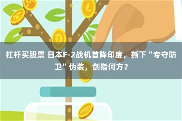 杠杆买股票 日本F-2战机首降印度，撕下“专守防卫”伪装，剑指何方？