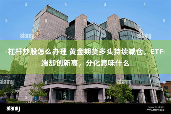 杠杆炒股怎么办理 黄金期货多头持续减仓，ETF端却创新高，分化意味什么